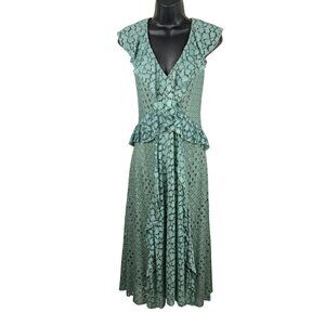 By anthropology lacy women’s midi dress size 0 dry cleaned